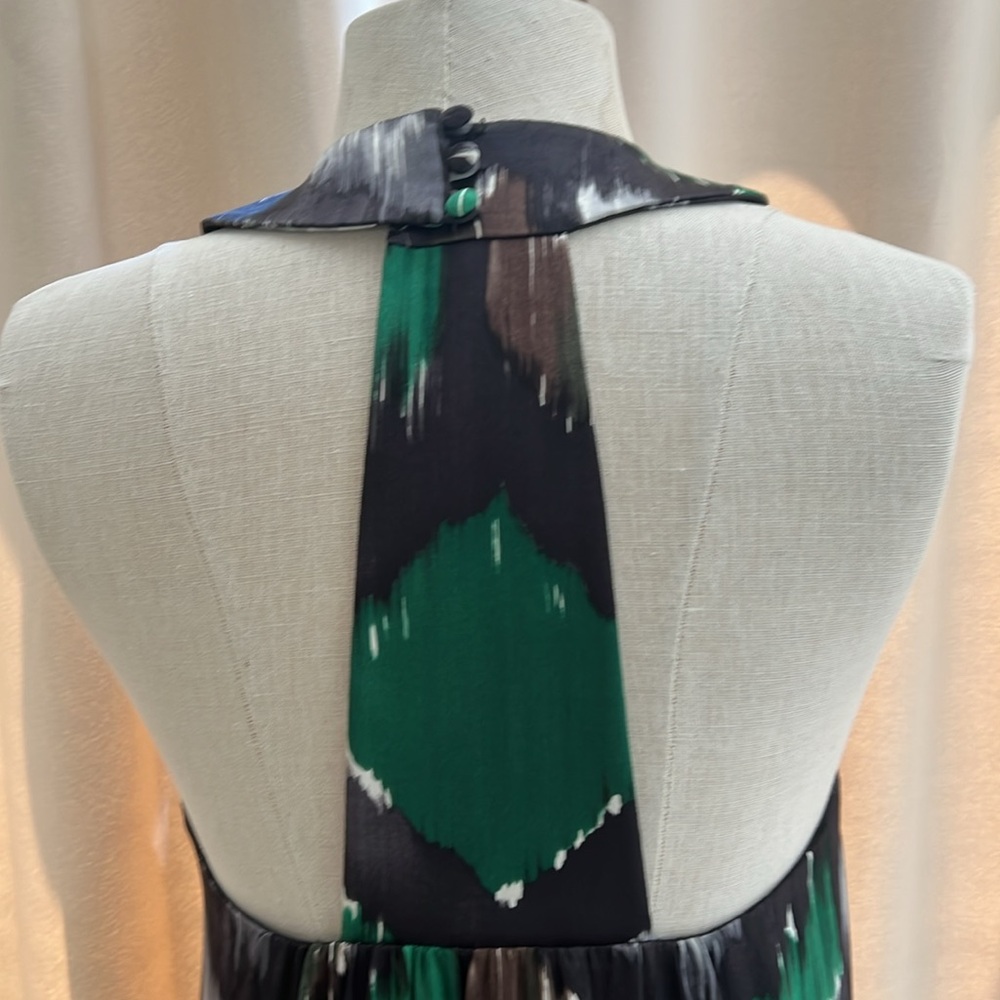 EUC Vintage Tibi silk maxi dress size 2 - Picture 4 of 14
